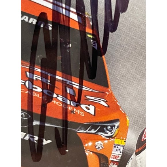 Autographed Signed Carl Edwards Nascar Playstation NASCAR Heat Evolution PS4 - Picture 4 of 16